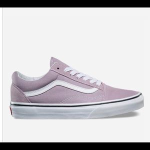 Vans Old Skool Lavendar Mauve Sneakers (Sea Fog)